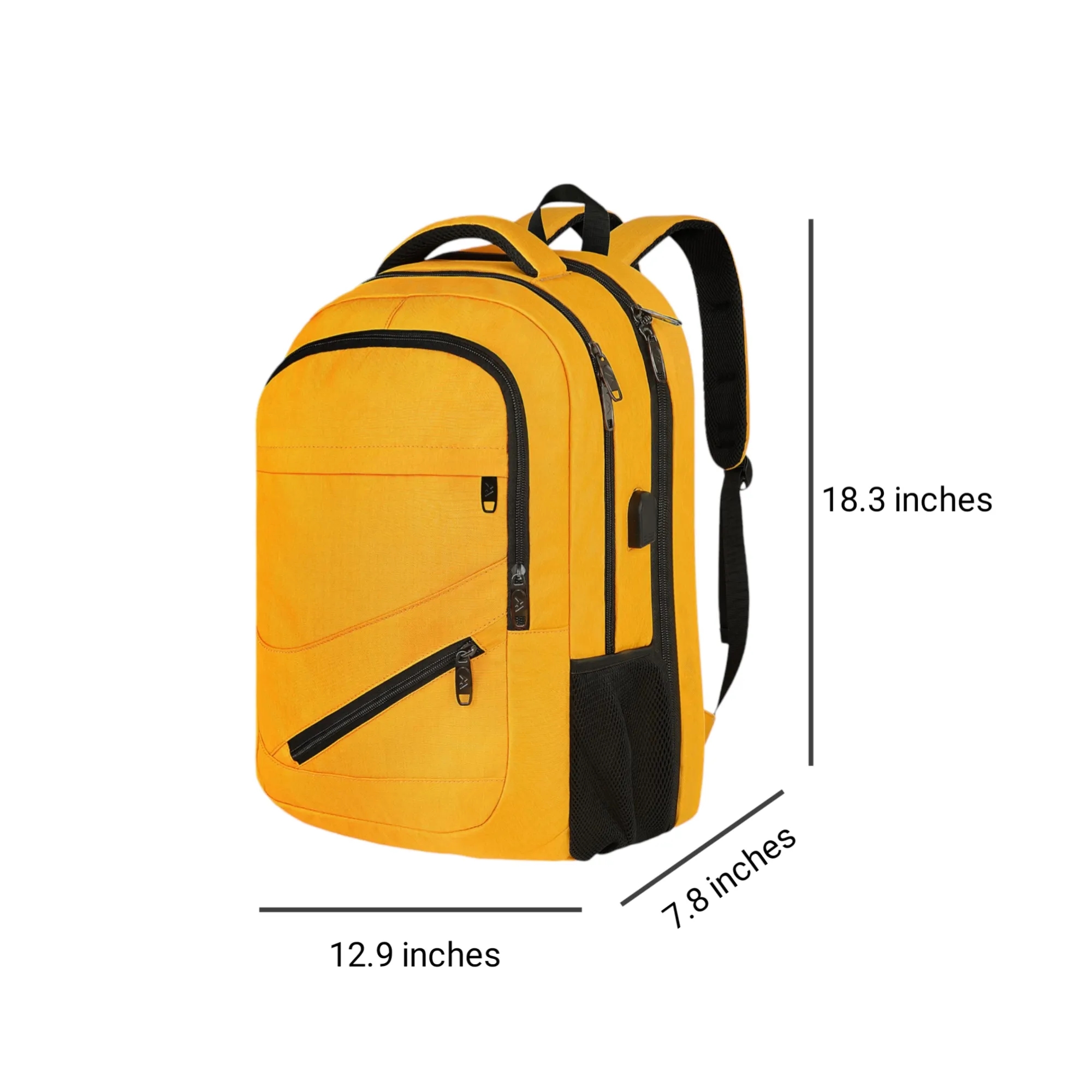 USB Port Travel Laptop Backpack 3