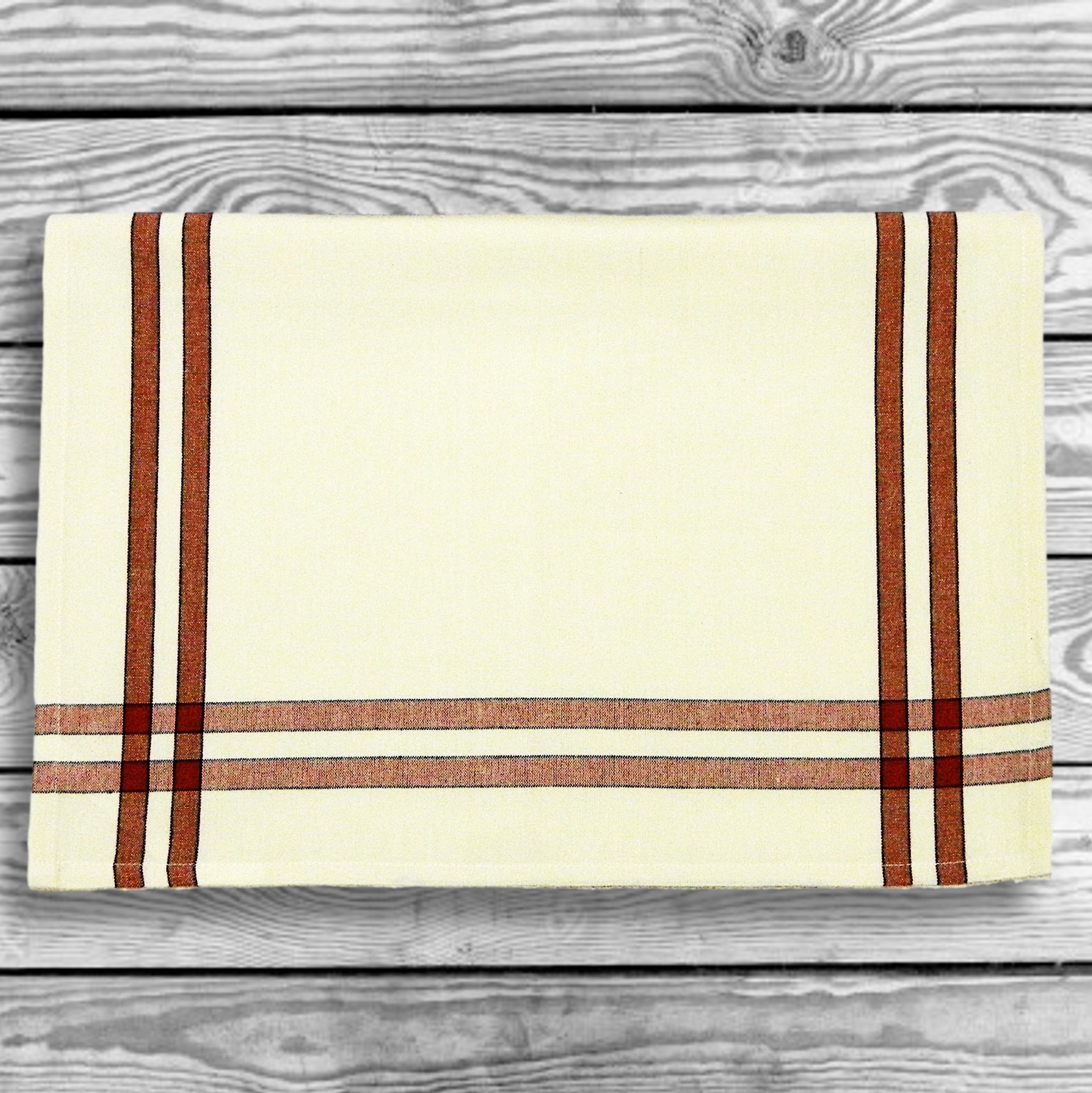 Red/Black Double Stripe Kitchen Towel - 20"x28" 11
