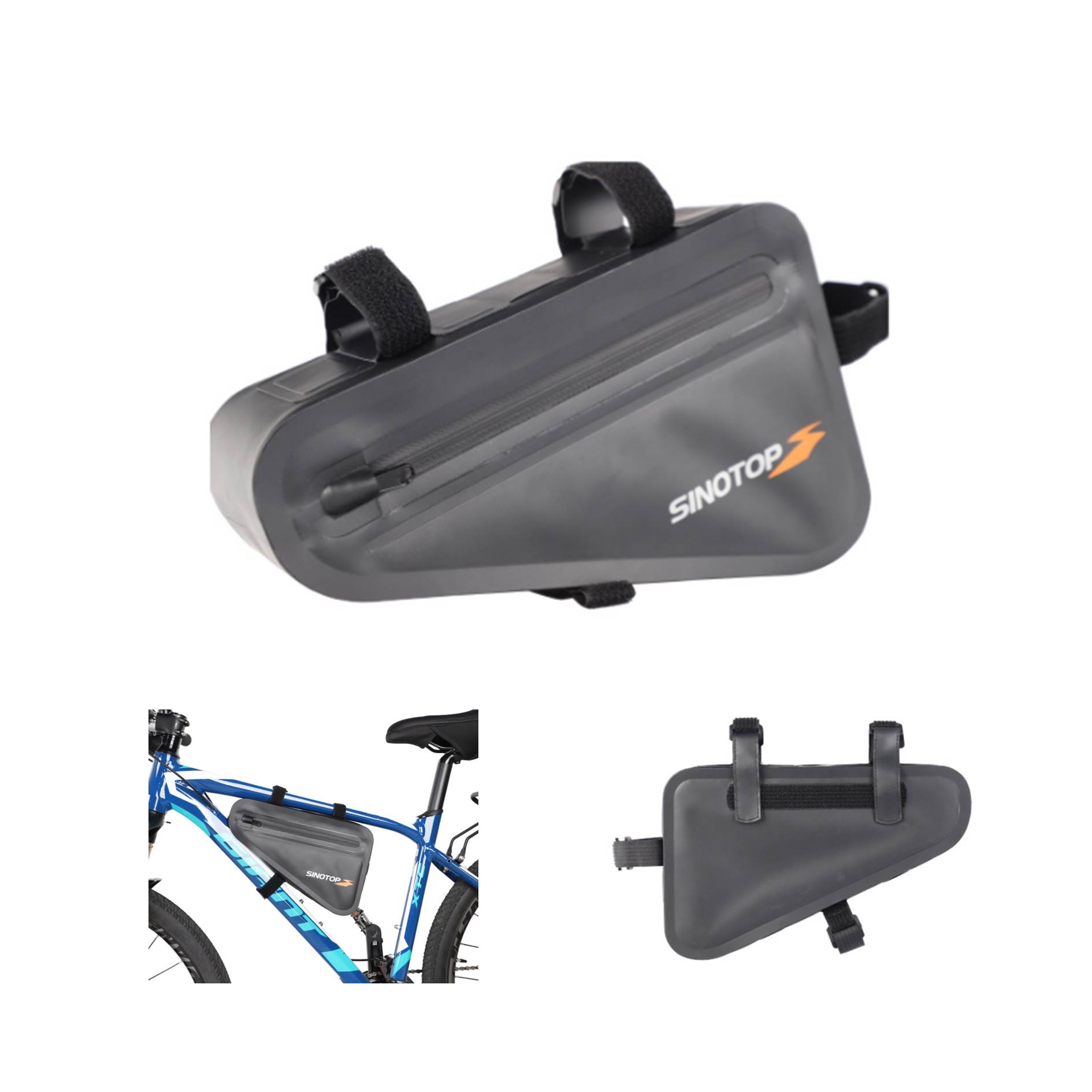 Bicycle Front Tube Triangle Frame Bag 3