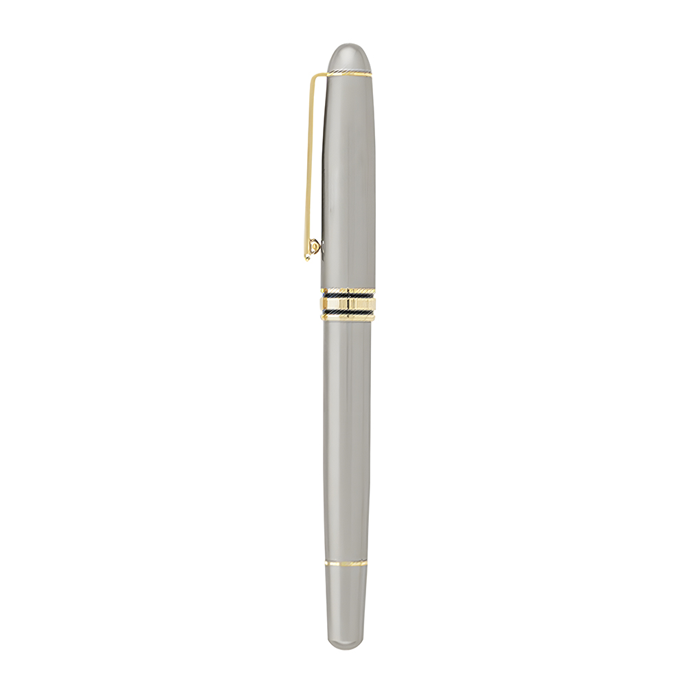Geneva™ Chrome Royal Rollerball Pen - Optional Gift Box 6