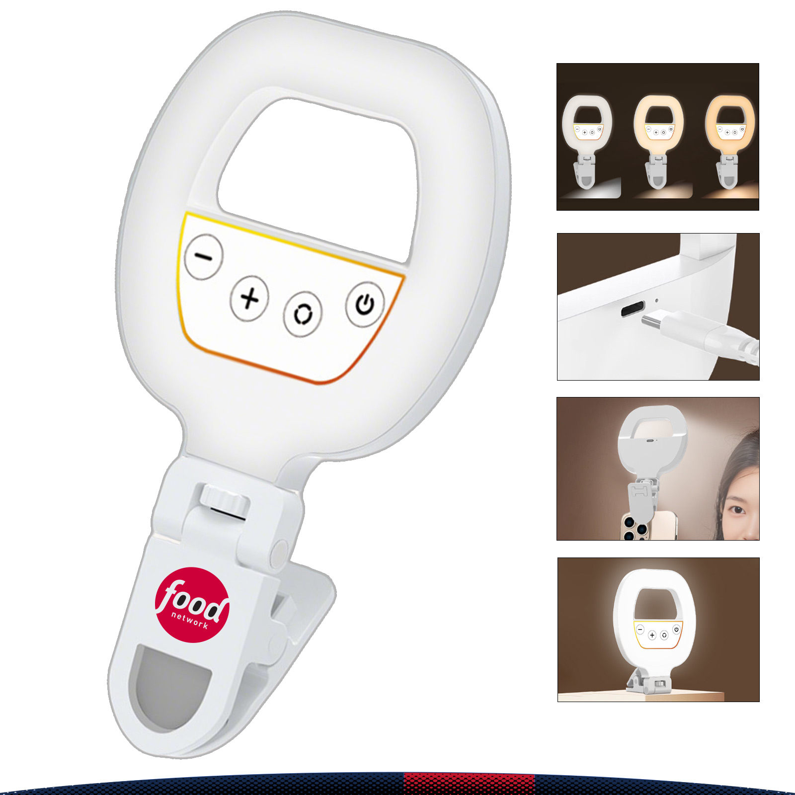 Lucenna Clip-On LED Selfie Ring Light 3