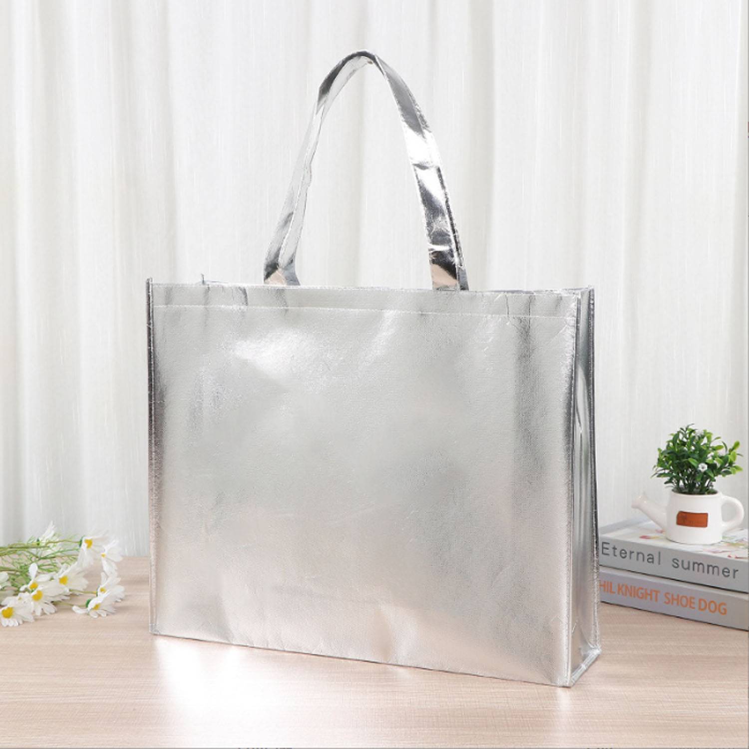 Laminated non-woven shopping bag 1