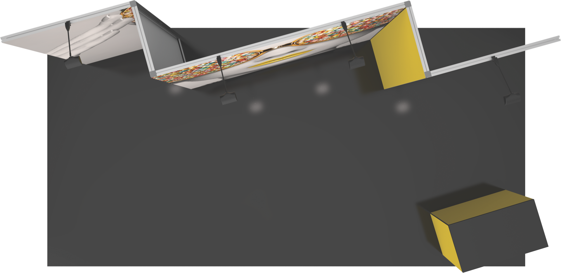 Vector Frame Master 20ft Modular Backwall Kit 08 3