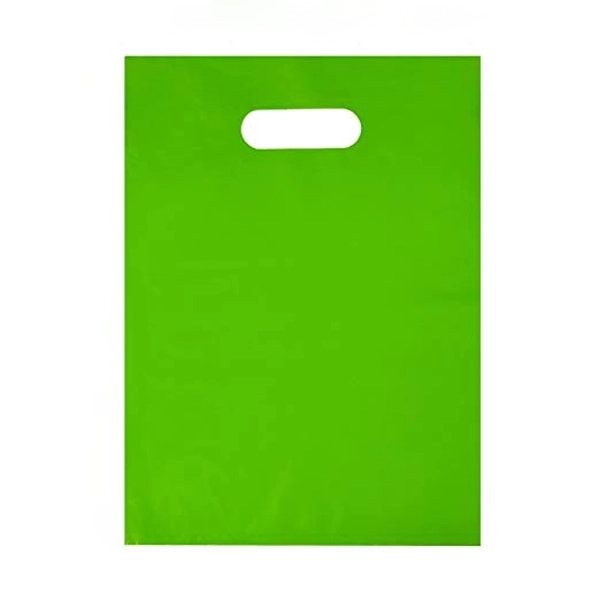 12" x 9"-Die Cut PE Handle Bags 2