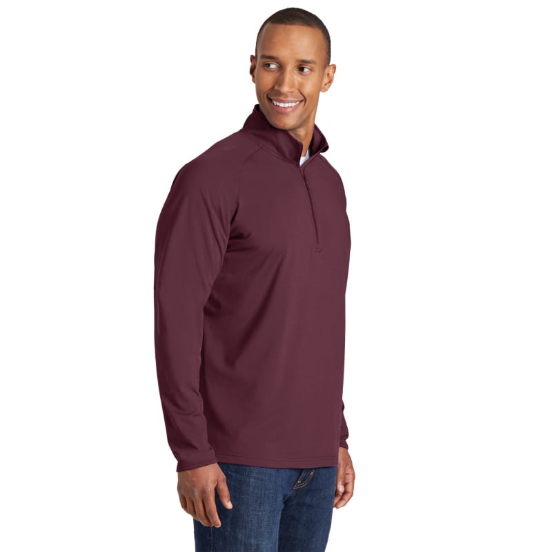 Sport-Tek Sport-Wick Stretch 1/4-Zip Pullover., custom hoodie or sweatshirt with logo imprint 25