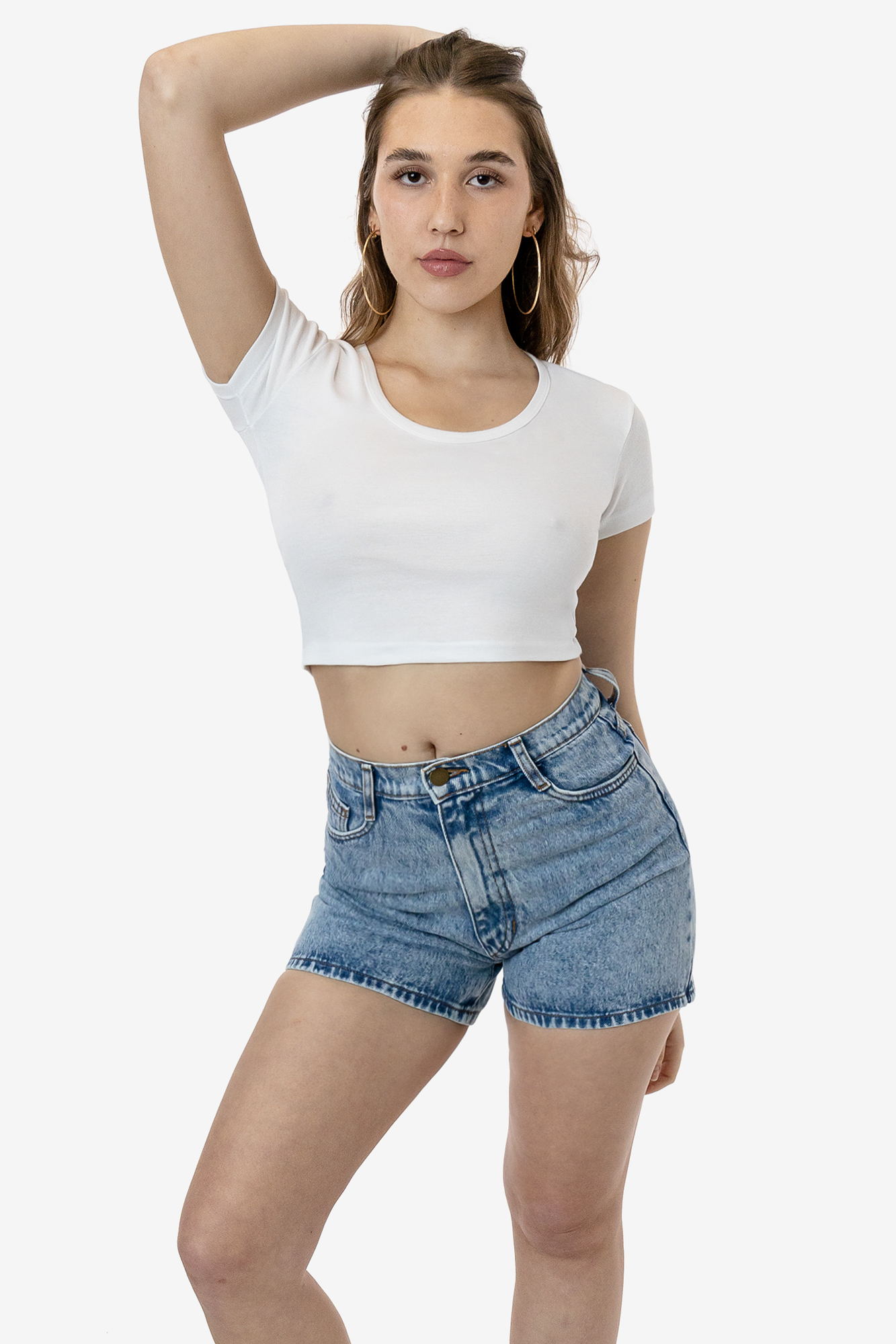 BABY RIB SCOOPNECK CROP TOP 6