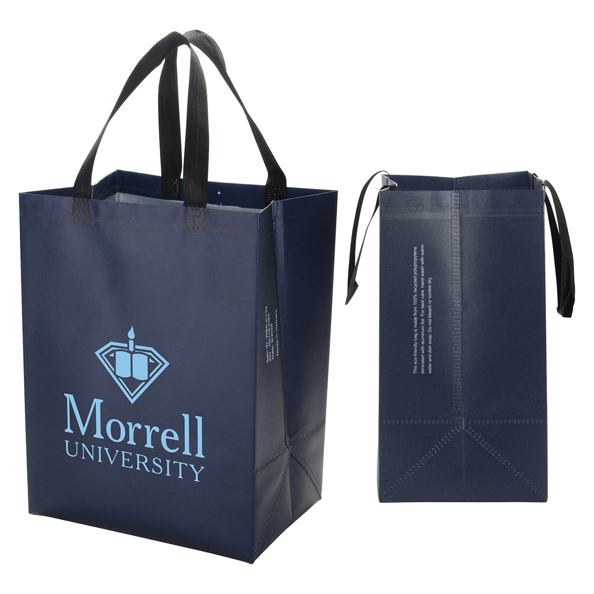 Calypso 75GSM Recycled Non-Woven Polypropylene Heat-Sealed Insulated Tote 24