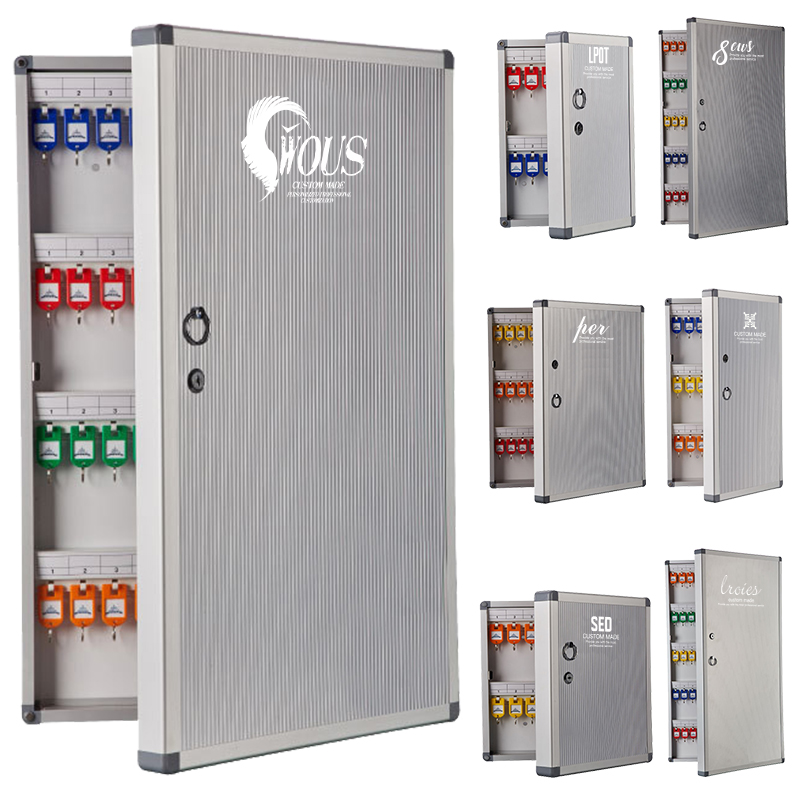 32 Keys Lock Box Wall-Mounted 7