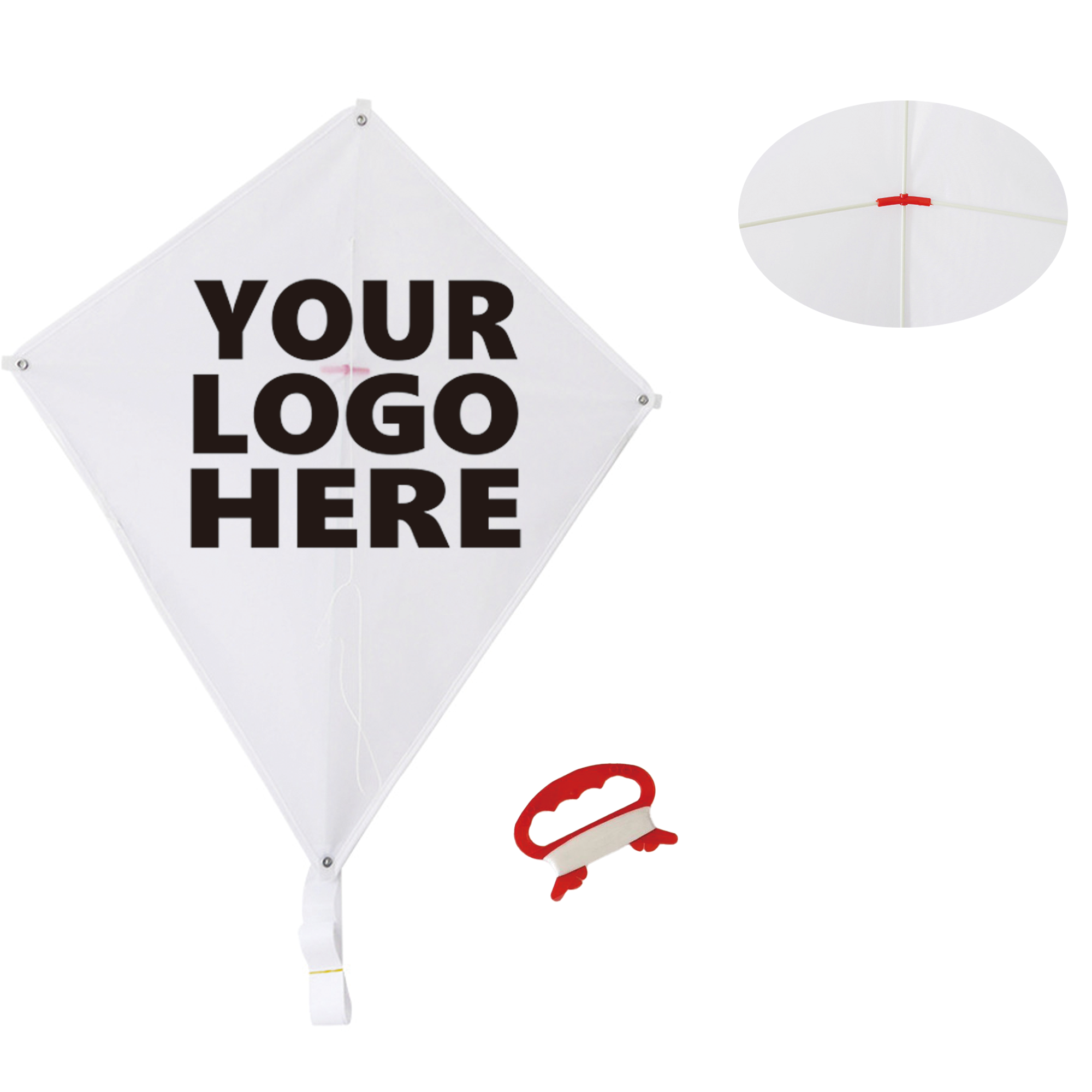 DIY Diamond Shape Flyer Kite 2