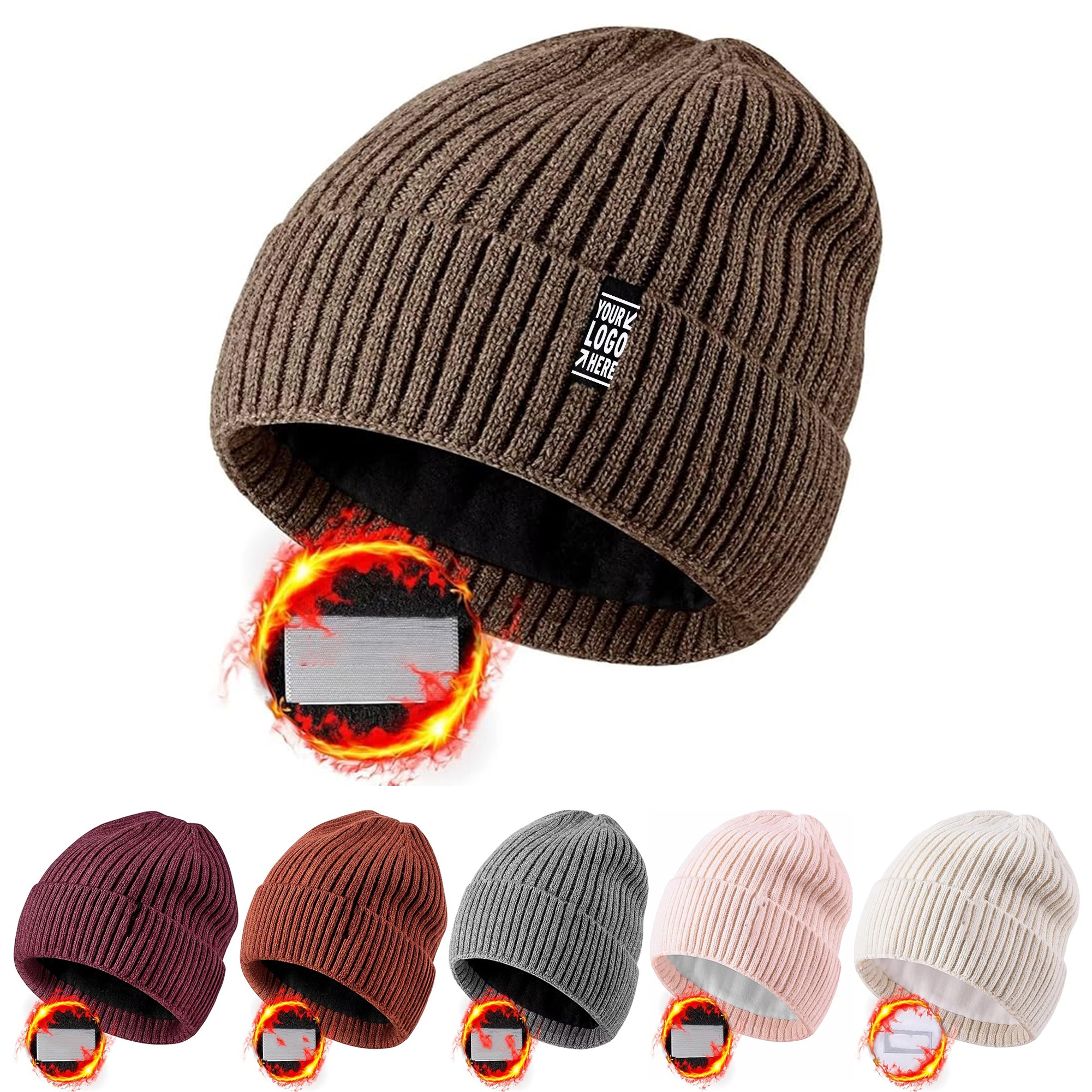 Wool knit hat 2