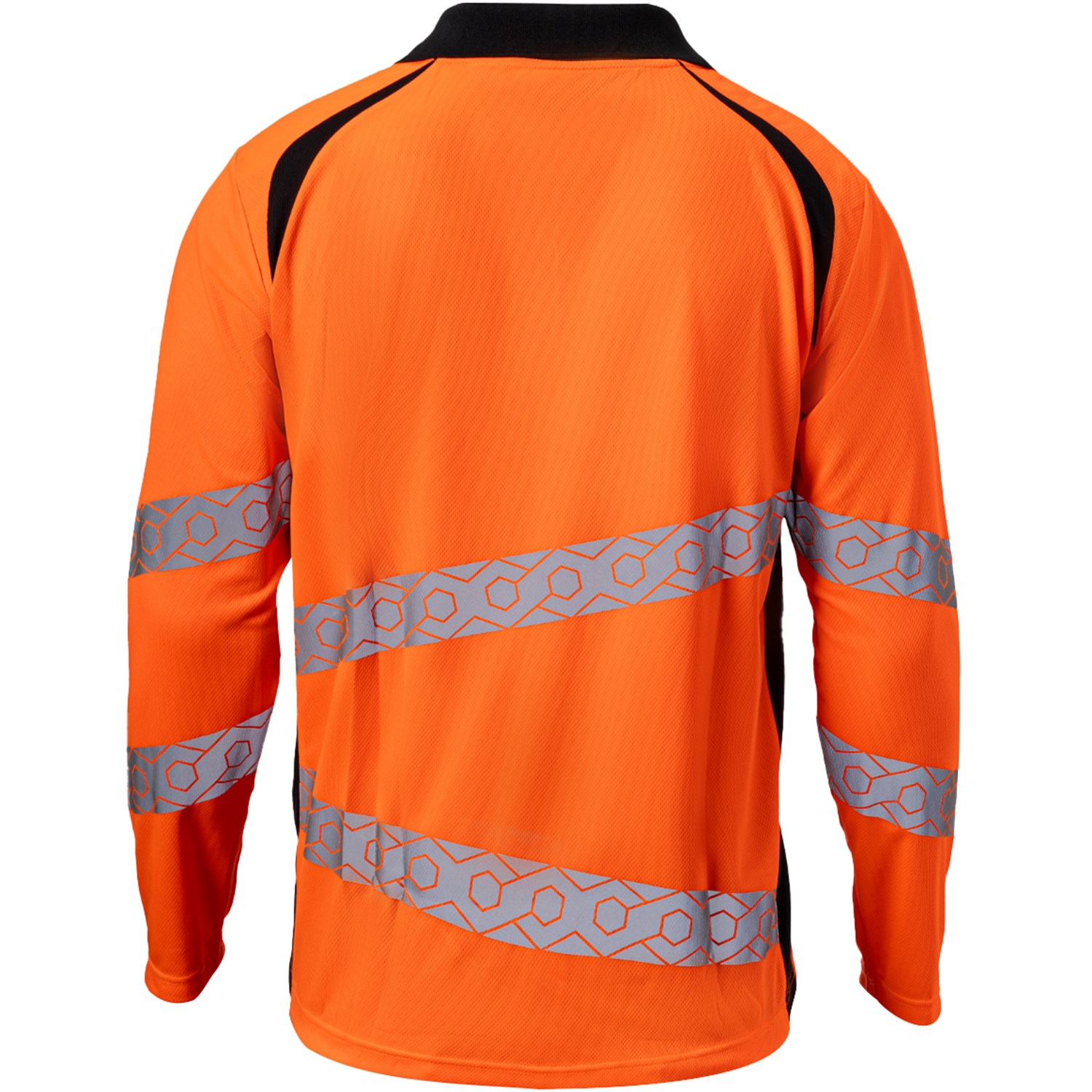 Class 3 Safety Long Sleeve Polo with 2" Segmented Tape 4