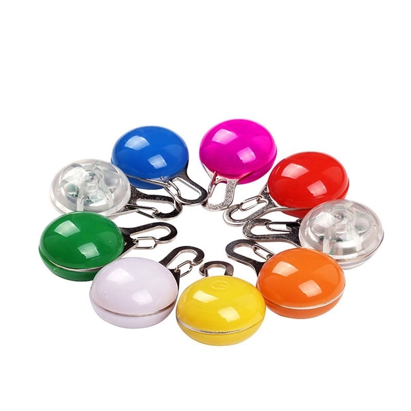 LED circular glitter pendant backpack light 2