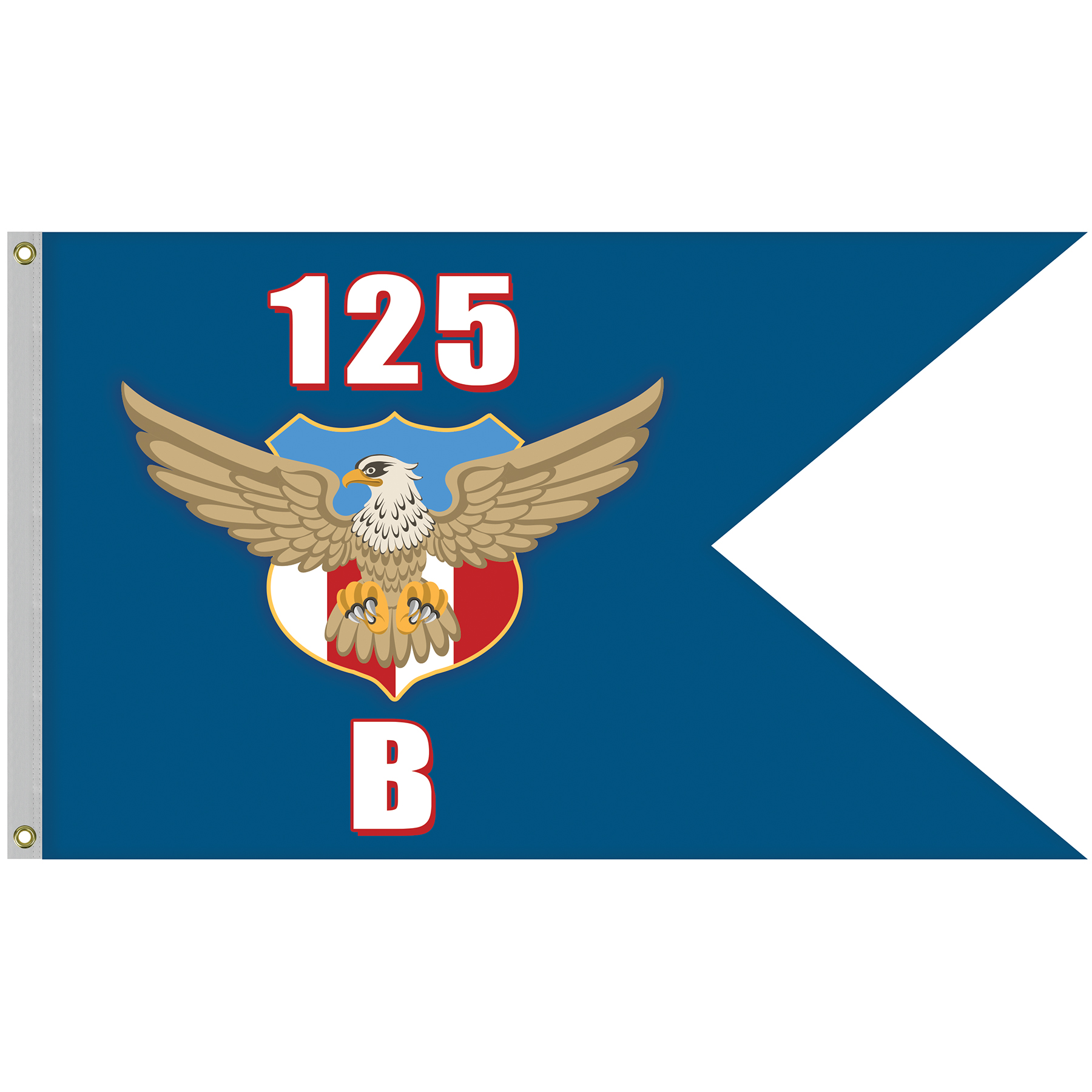 Double Sided Knitted Polyester Guidon Boat Flag (36"x60") 2