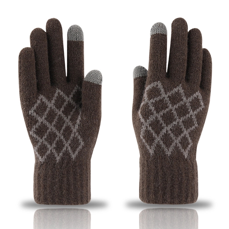 Winter Touchscreen Gloves Warm Knit 6