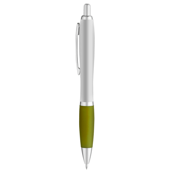 Curvaceous Matte Silver Ballpoint 9