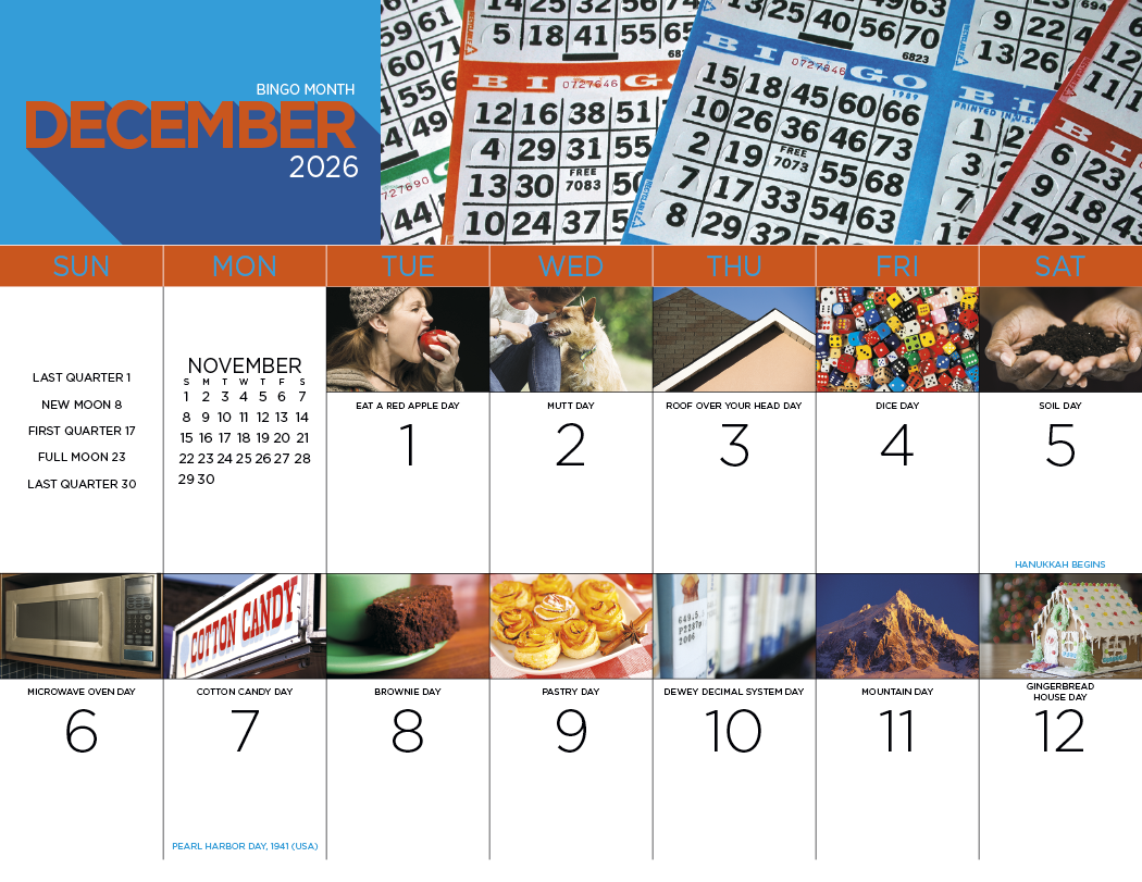 Good Value™ National Day - Spiral Calendar 35