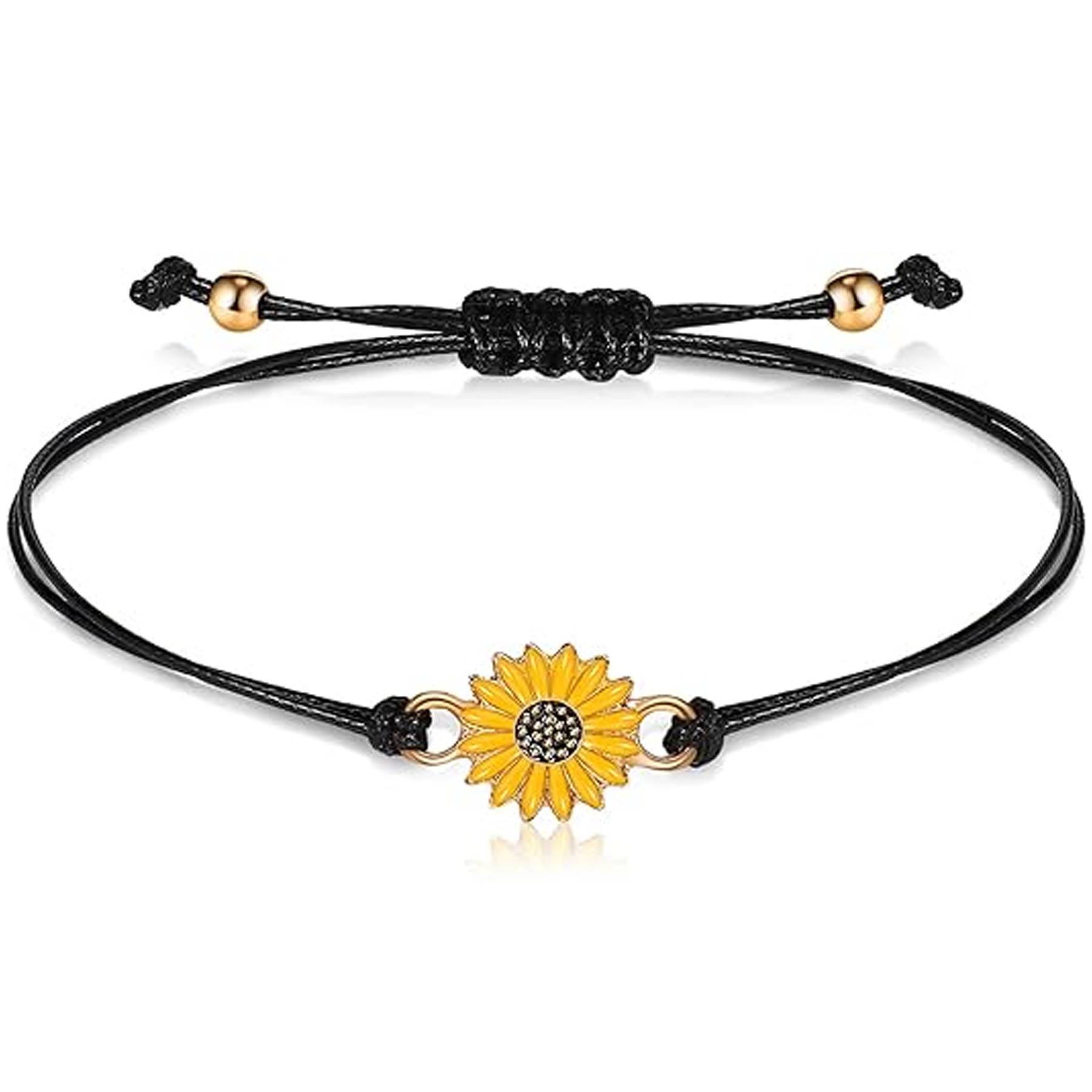 Handmade Sunflower Bracelets 3