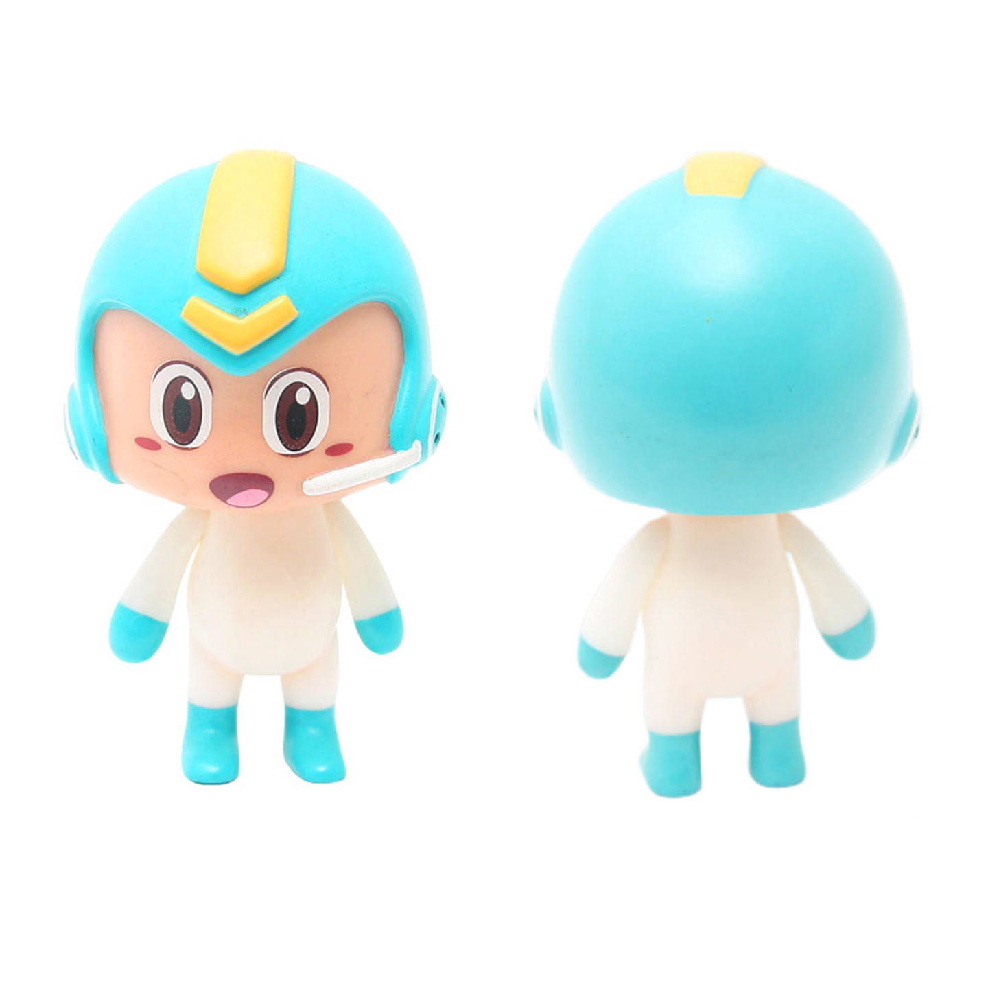 Plastic Doll with Helmet 3