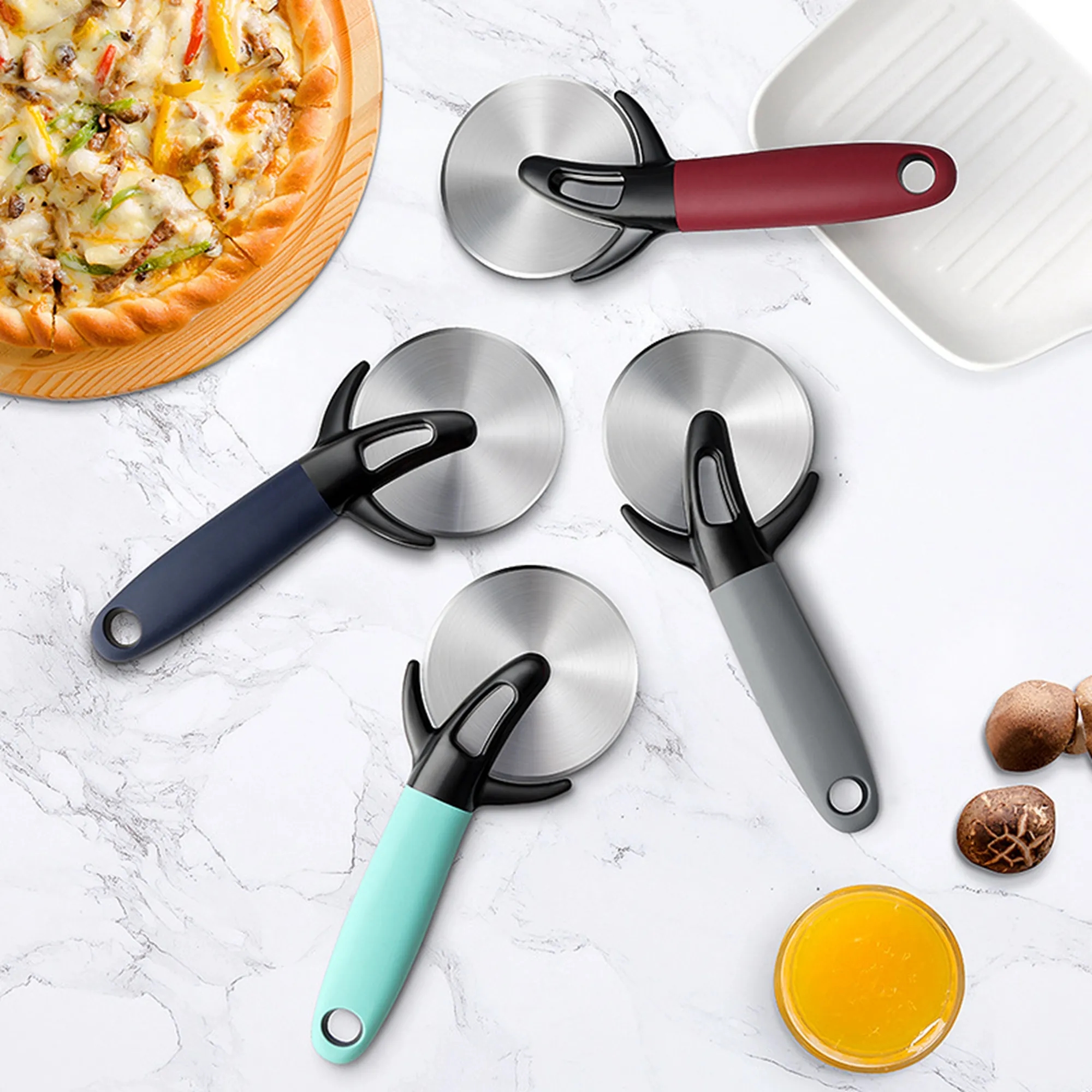 430 Stainless Steel Pizza Cutter 7