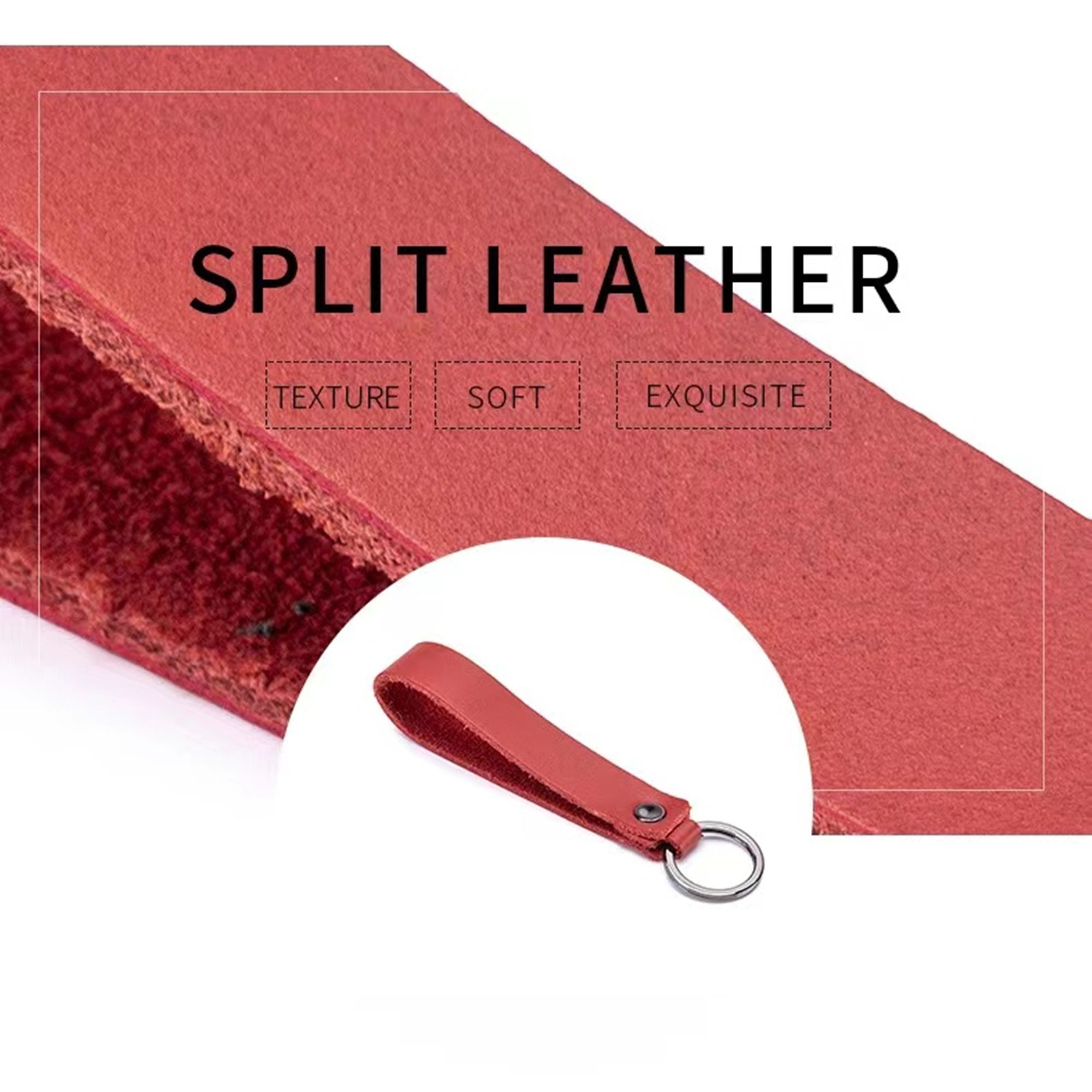 Leather Key Chain With Belt 3