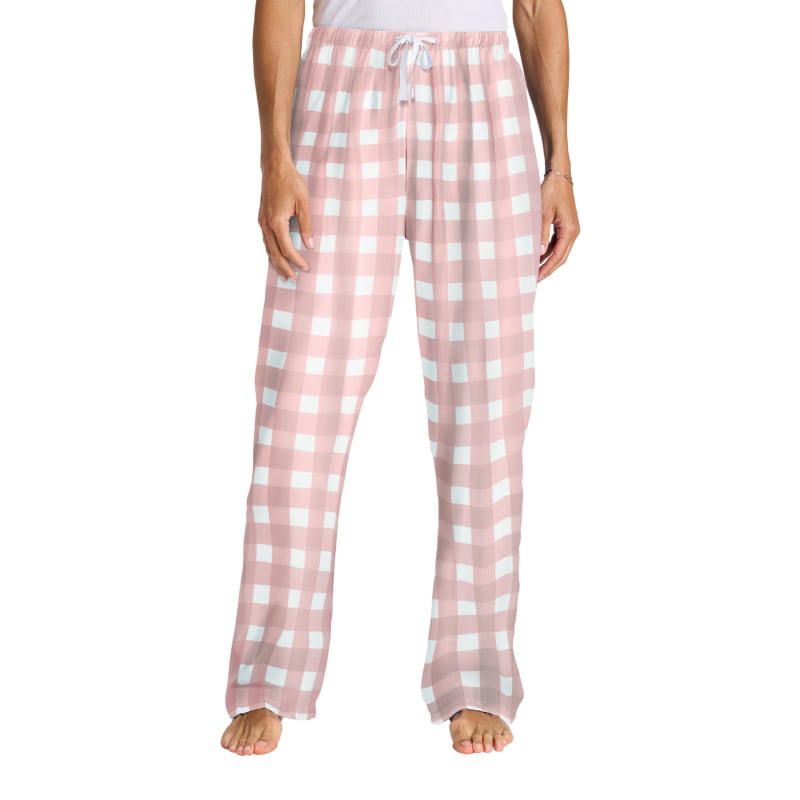 District Women's Flannel Plaid Pant. 20