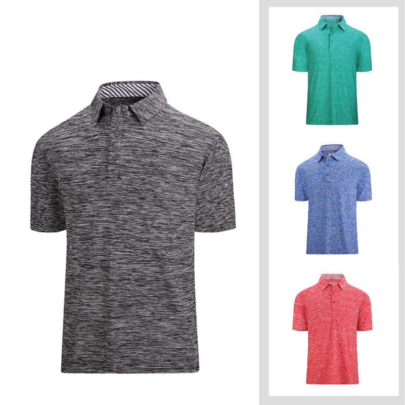 Dry Short Sleeve Casual Polo Shirts for Men 17