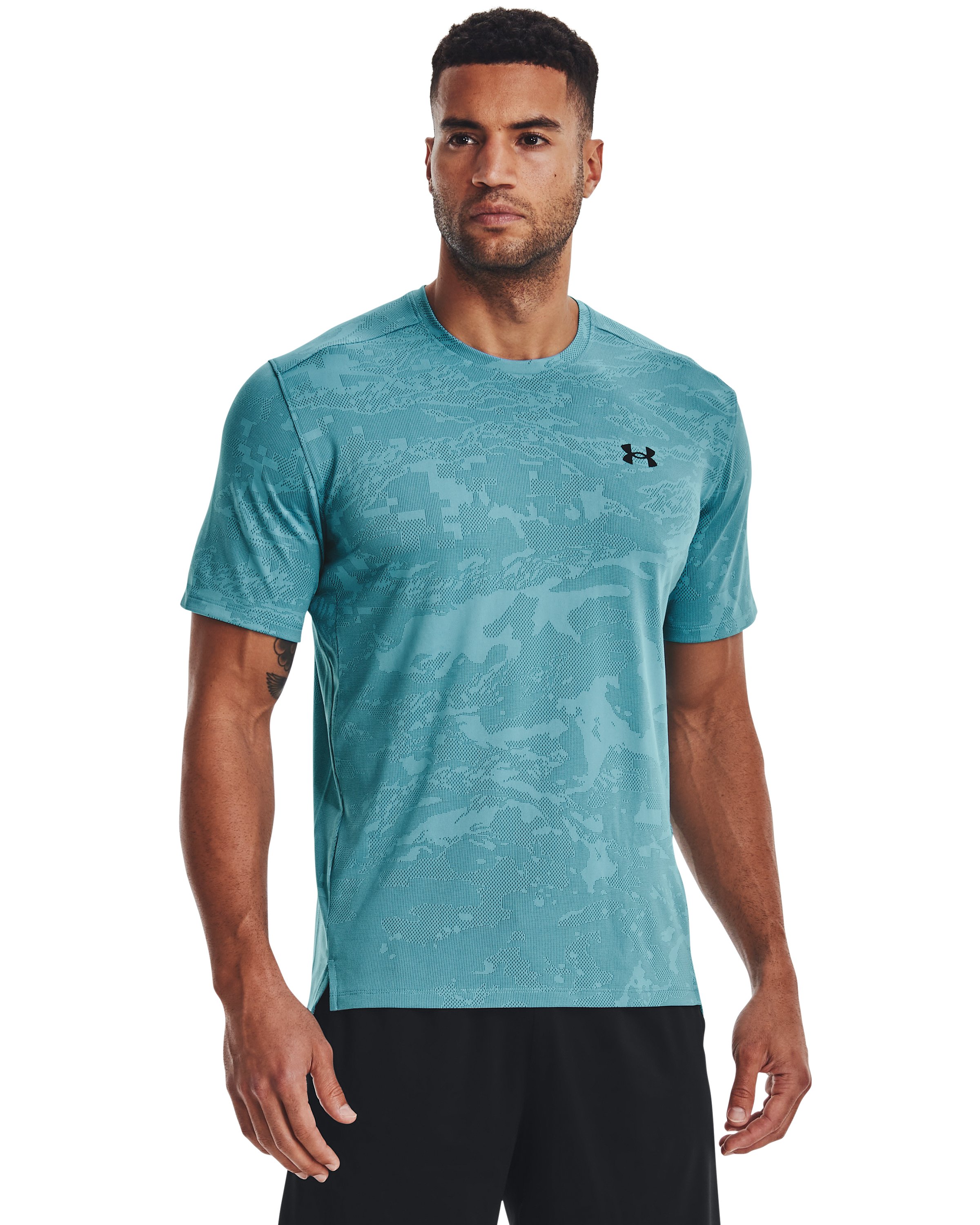 UA Tech Vent Jacquard Men's Short Sleeve 6