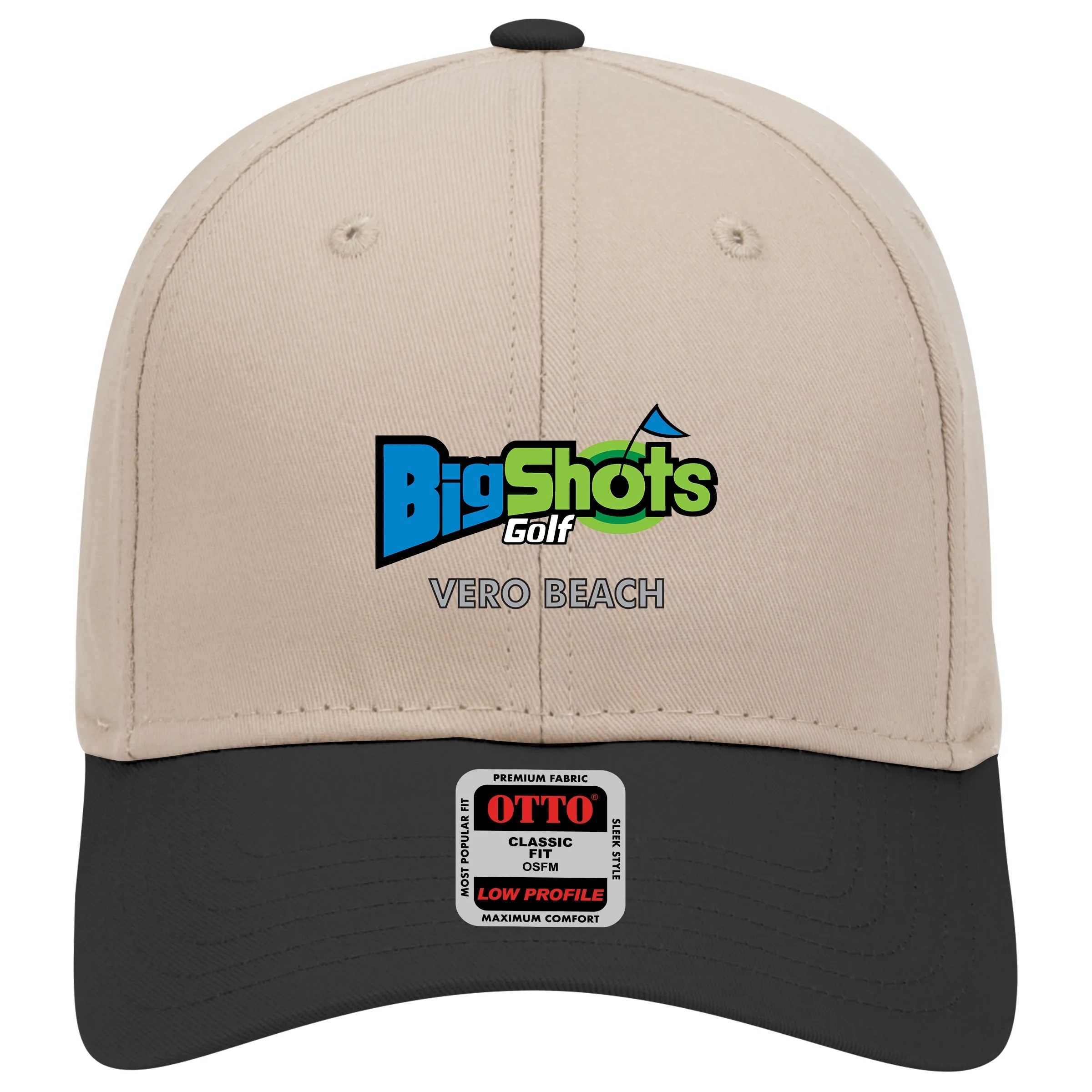 OTTO 6 Panel Low Profile Baseball Cap 7
