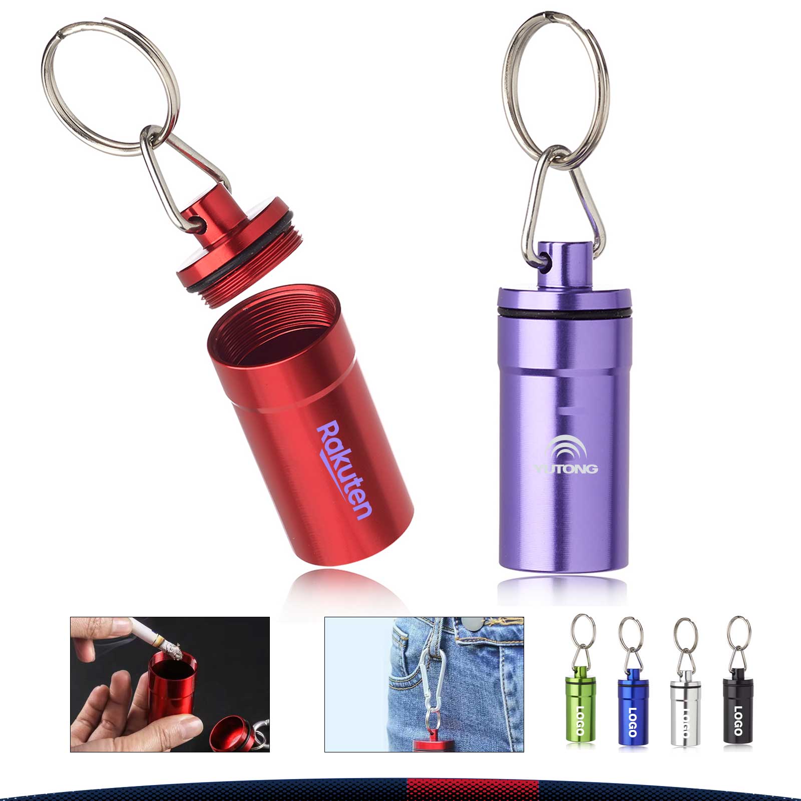 Anyti Pill Bottle Keychain 3