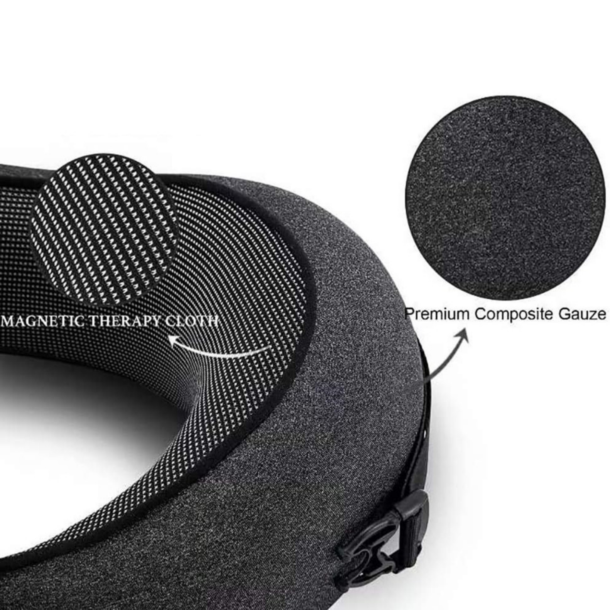 100% Pure Memory Foam Neck Pillow 5