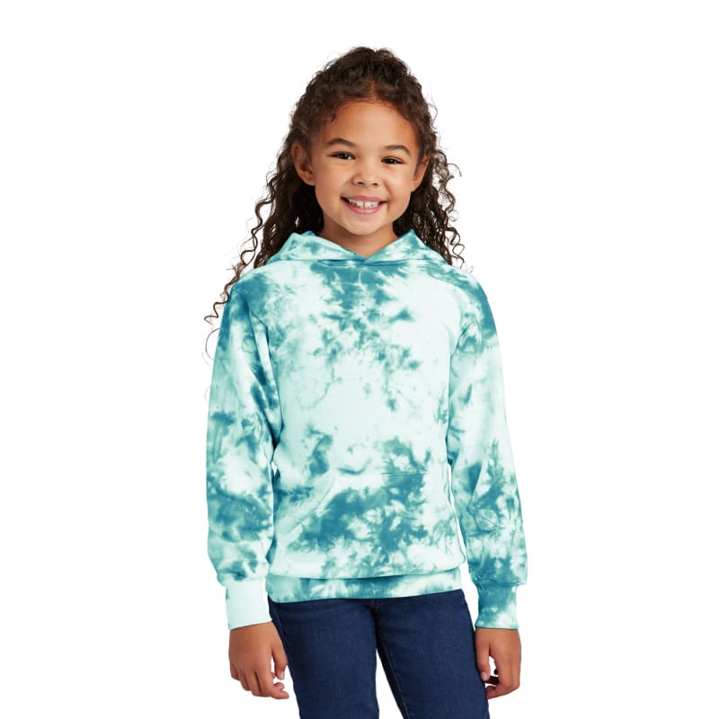 Port & Company Youth Crystal Tie-Dye Pullover Hoodie 27