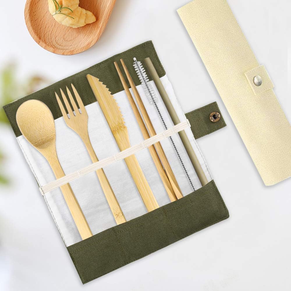 Bamboo Utensils Set 2