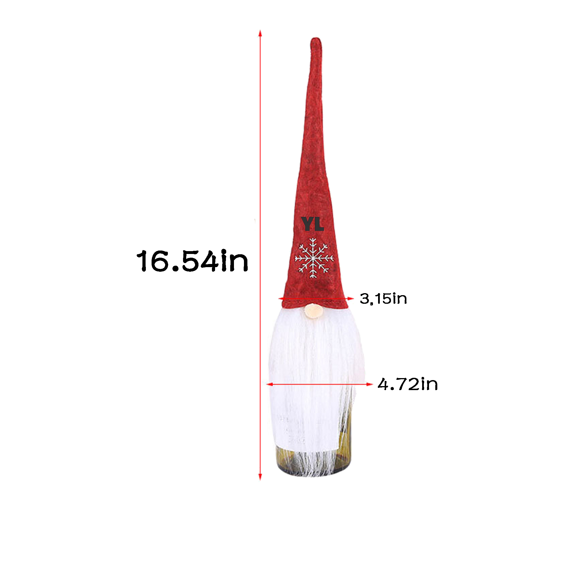 MOQ 30 PCS Santa Wine Cover 1