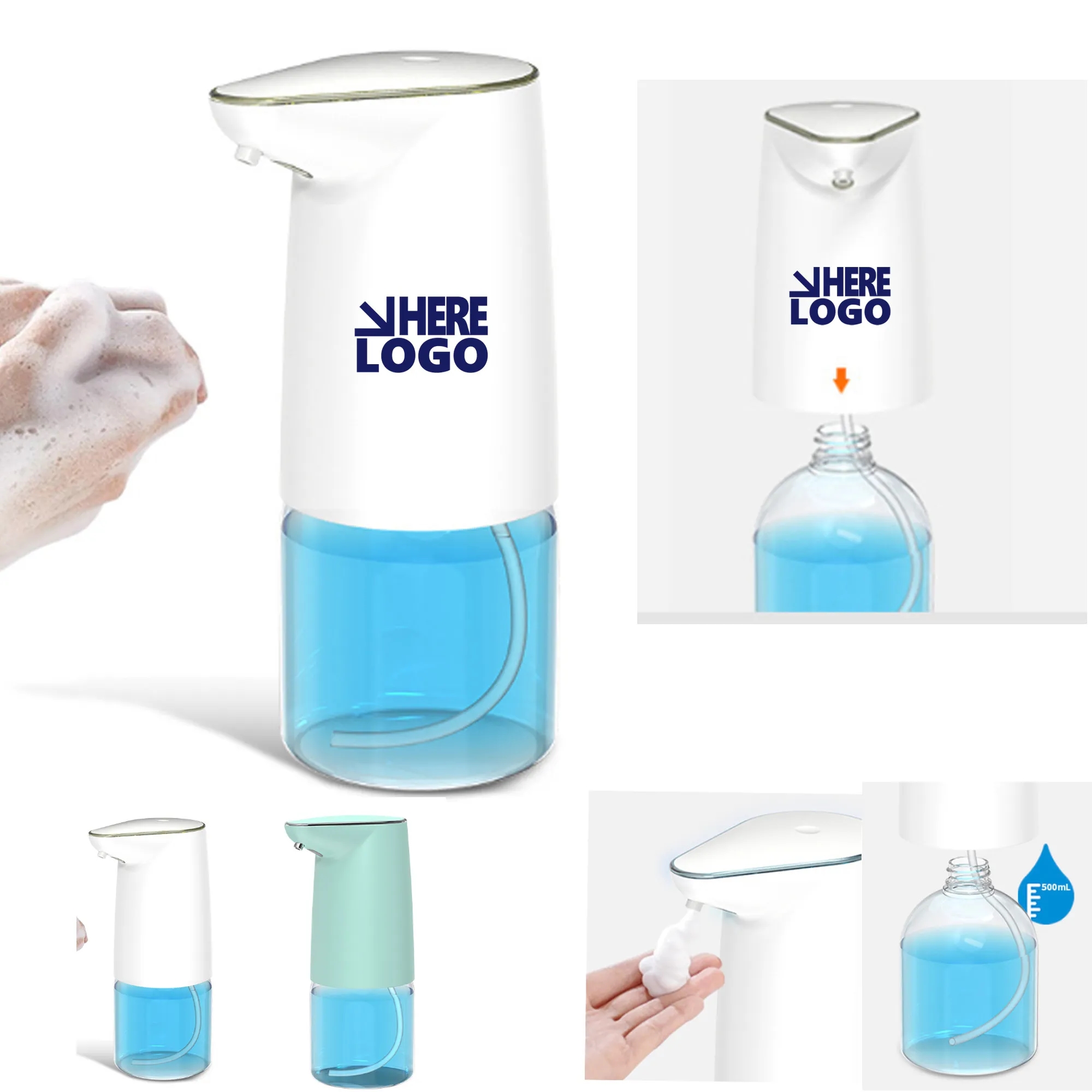 Intelligent Inductive Charging Soap Dispenser 2