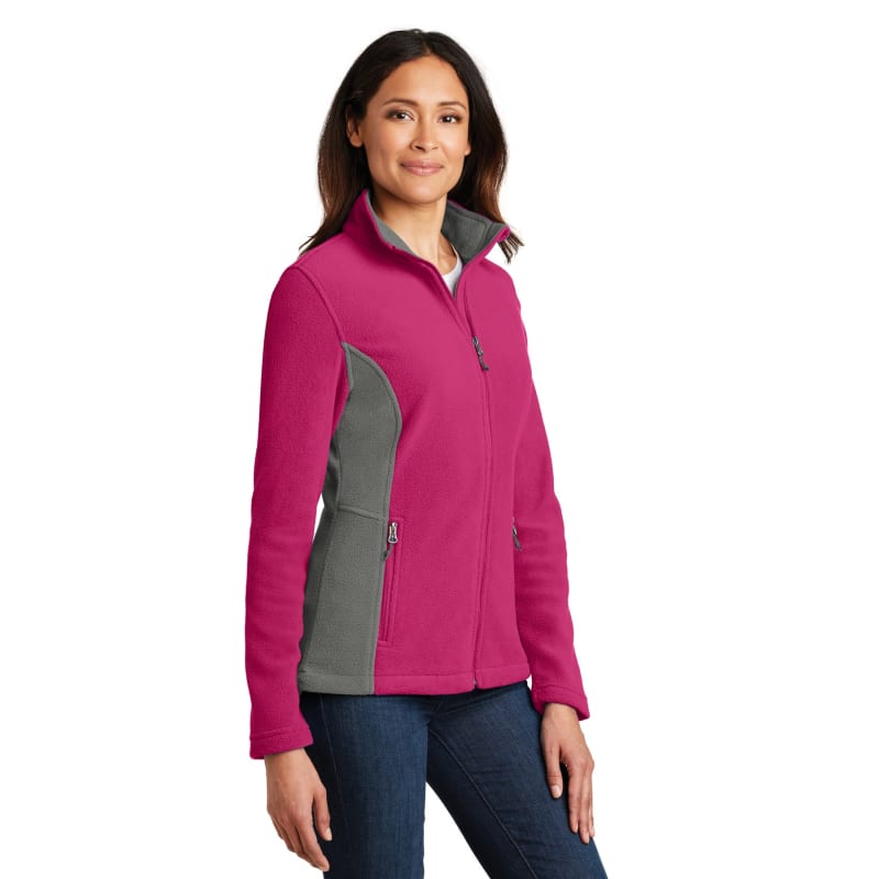 Port Authority Women's Colorblock Value Fleece Jacket. 5