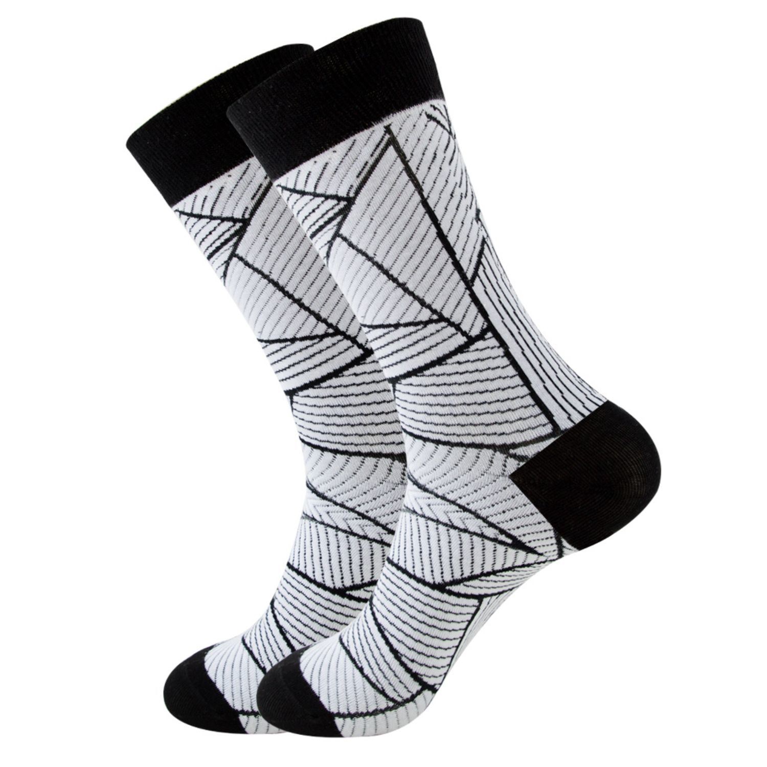 Below the calf knitted business crew socks, 168 or 200 needle 7