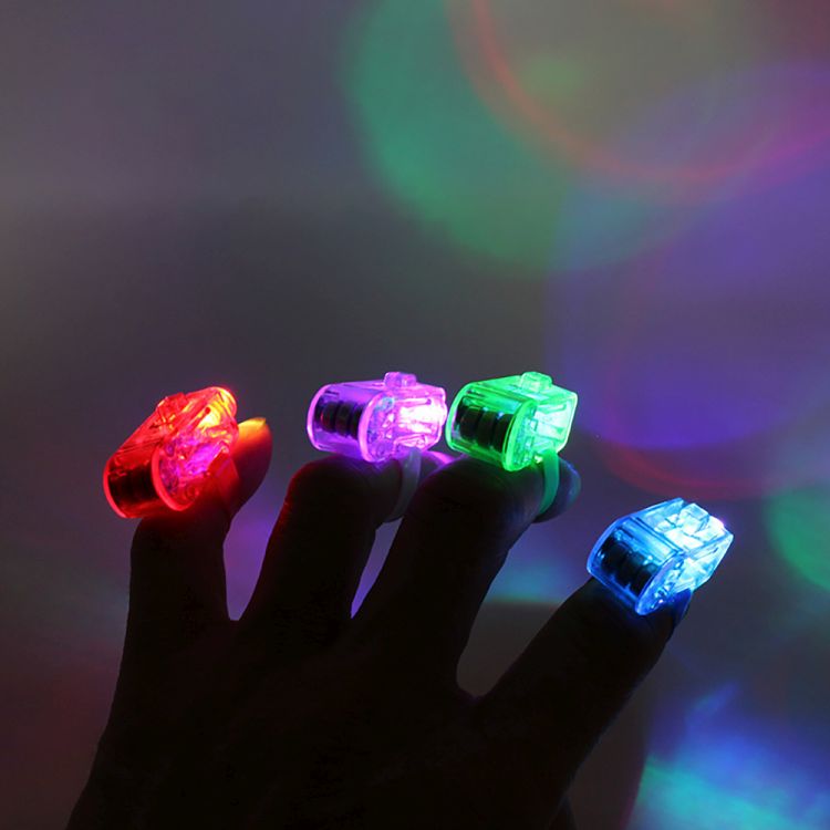 LED Light Up Finger Ring Toys 3