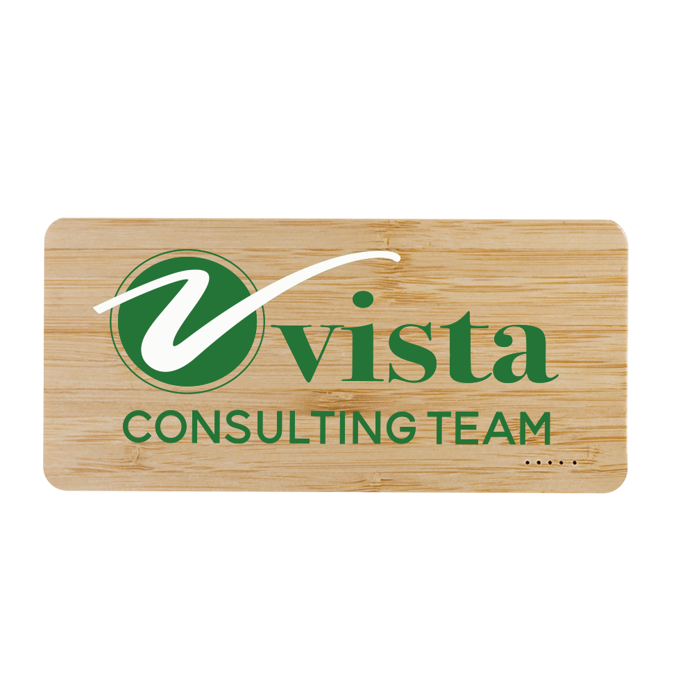 Hayes Street Bamboo Wireless Power Bank 10000 15