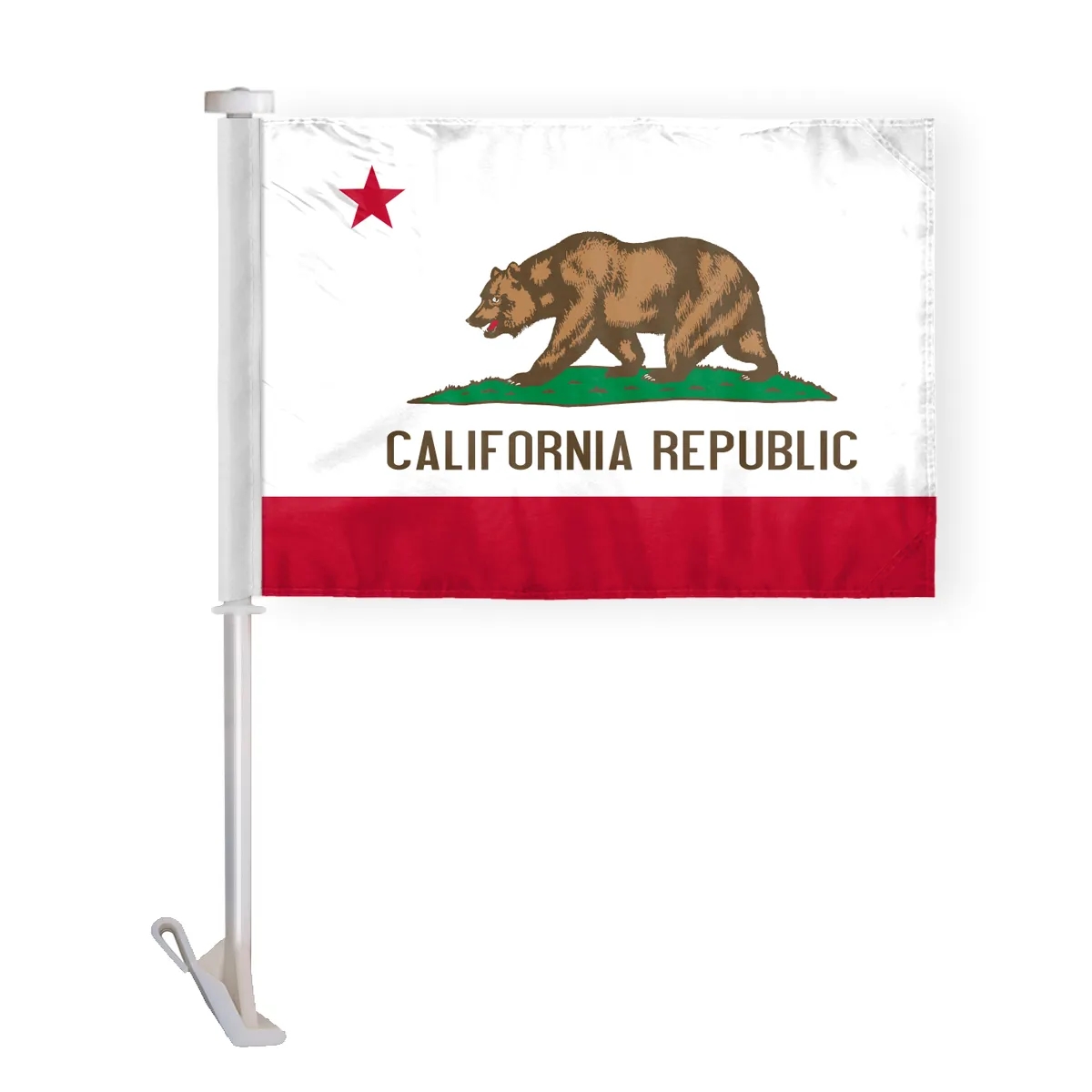12"x16" & 10.5"x15" California Car Flags 3