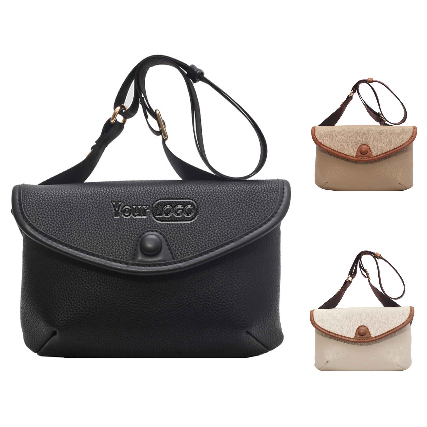 PU Stylish cross-body messenger bag 2