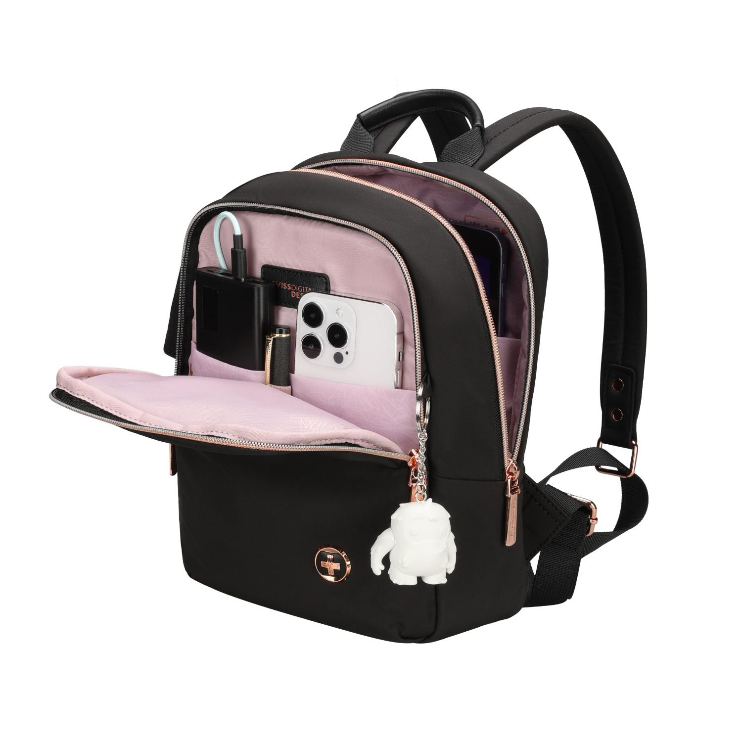 SwissDigital® Katy Rose Medium Recycled Travel Backpack 12