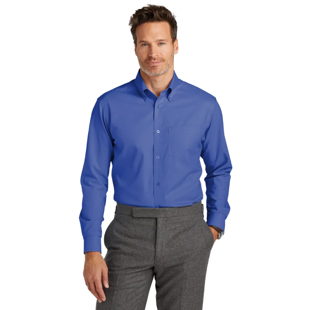Brooks Brothers(R) Tall Wrinkle-Free Stretch Nailhead Shirt 5