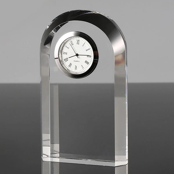 Crystal Desk Clock For Souvenir Gift 4