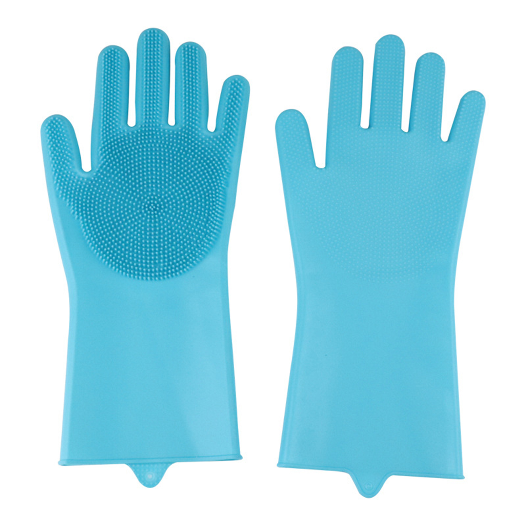 Silicone Clean Gloves Dish Brush 4