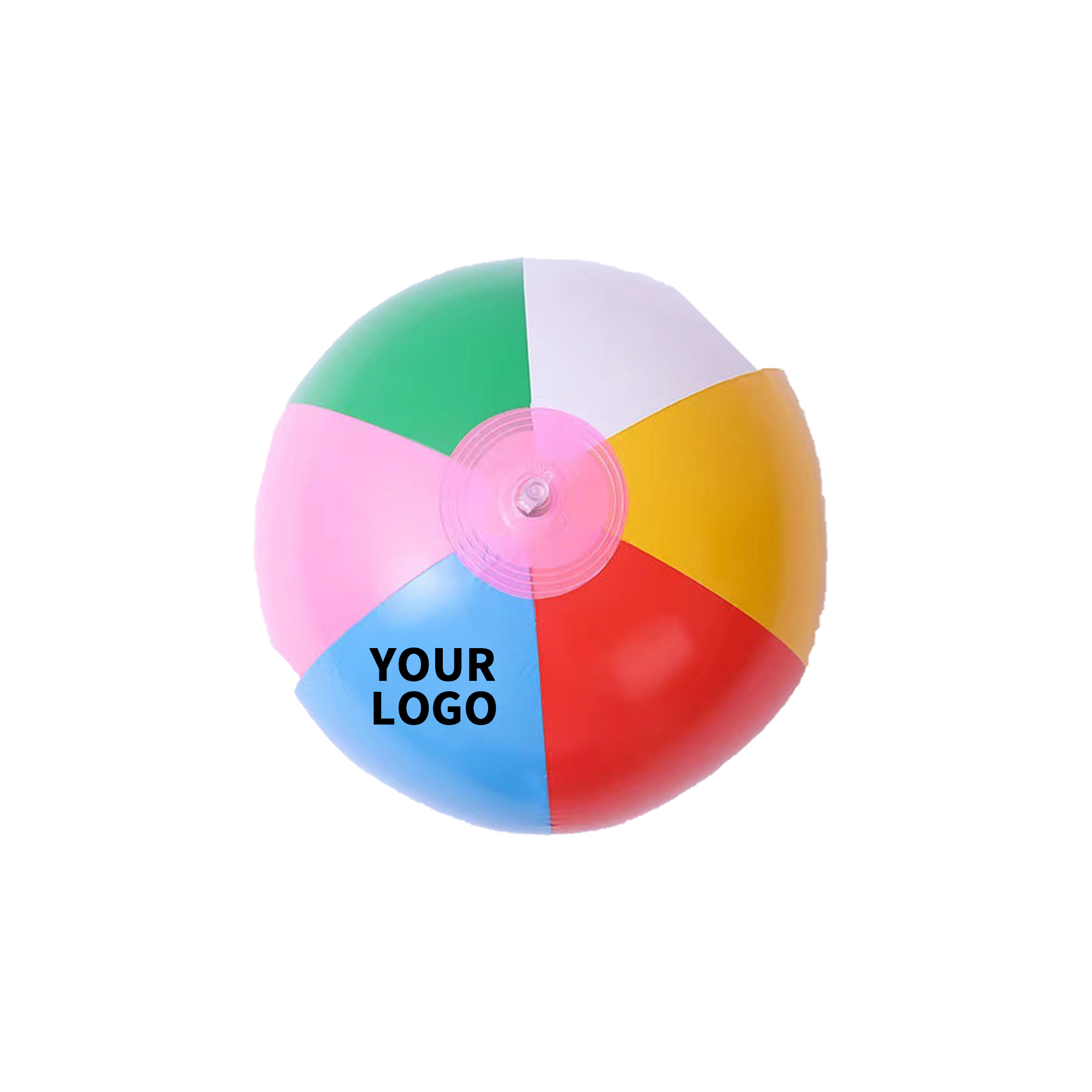 Rainbow PVC Pool Play Sphere 7.8" 1