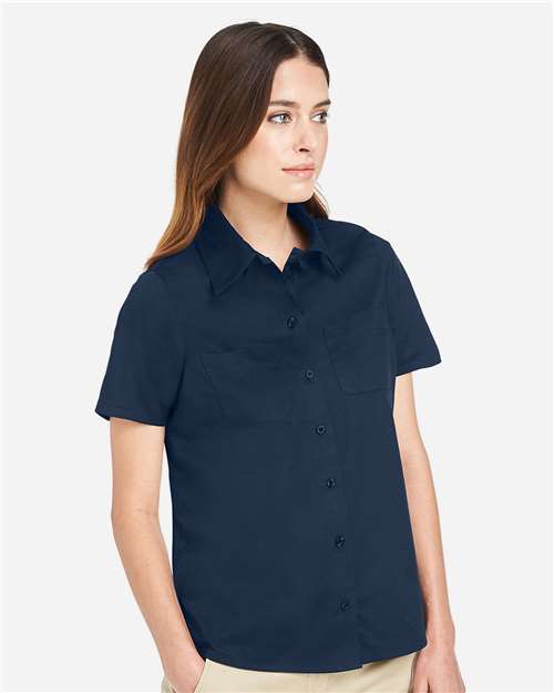 Women's Advantage IL Short Sleeve Dress Shirt - M585W 18