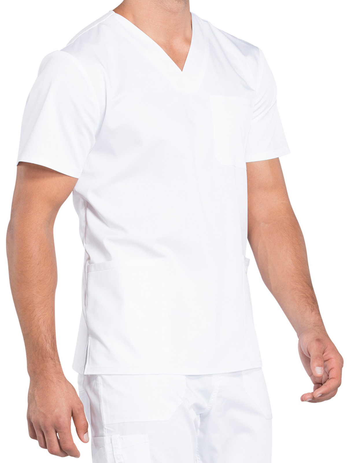 Cherokee - Workwear Revolution - Men's 3-Pocket V-Neck Top 2