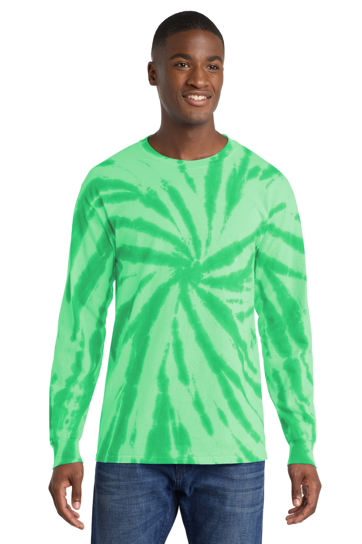 Port & Co Tie-Dye Long Sleeve Tee. PC147LS 3