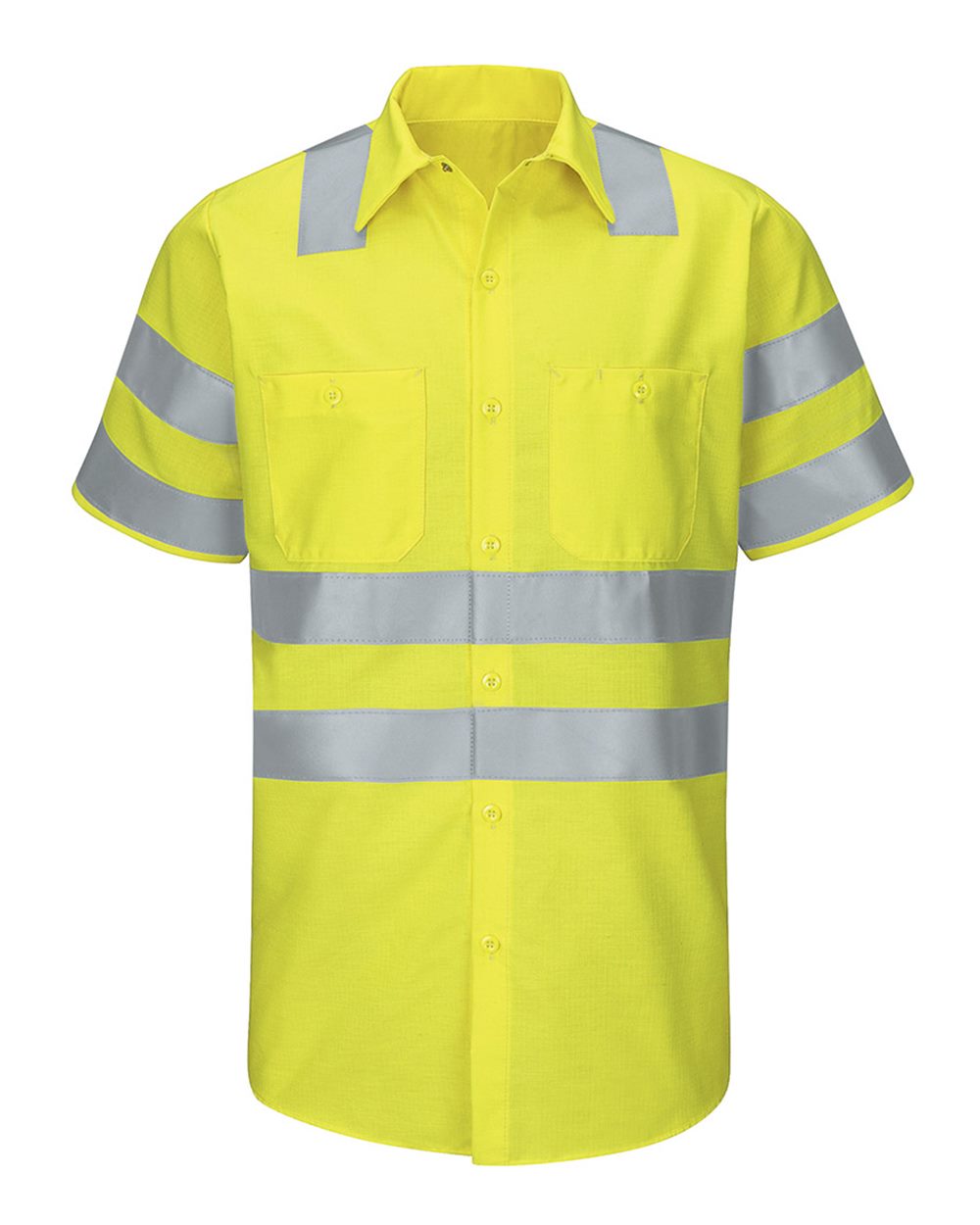 Men's Tall Enhanced & Hi-Visibility Work Shirt - SY24T 4