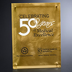 Gold Alloy Plaque 3